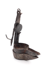 Antike Öllampe Petroleumlampe