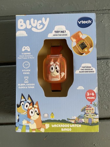 Vtech bluey wackadoo watch - bluey,