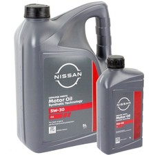 1x5+1x1L ORIGINAL NISSAN SYNTHETIC TECHNOLOGY MOTORÖL 5W30  PASSEND FÜR ACEA C4