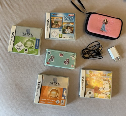 Nintendo lite türkis mit - türkis, 4