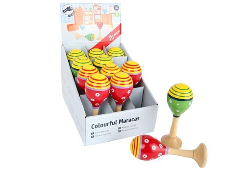 Display bunte maracas für - maracas,,