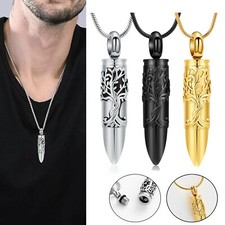 Bullet Urnen Anhänger Urnen Kette Für Aschebaum Des Lebens Asche Urne Anhänger