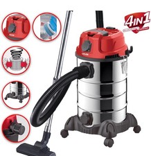 DMS Industriestaubsauger 2300 Watt, Nasssauger, Trockensauger, Edelstahl, NEU!!!