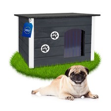 Hundehütte Grau L isoliert