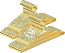 Goldene Metall-Kleiderbügel