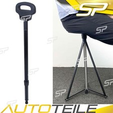 Gehstock Wanderstock Schwarz