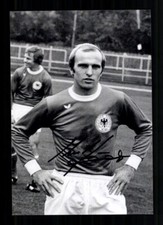 Erich Beer Foto DFB Nationalspieler Original Signiert + A 235336