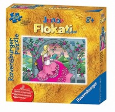 RAVENSBURGER PUZZLE JUNIOR FLOKATI ,  250 TEILE , SCHÖNE PRINZESSIN