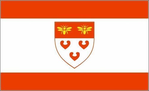 Aufkleber ladbergen flagge - aufkleber,