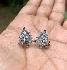 925 Sterling Silber CZ Spinner