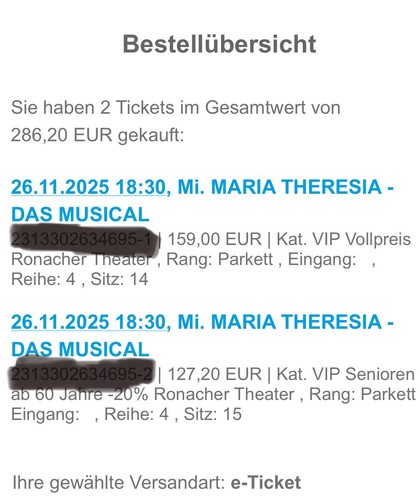 Maria theresia das - theresia, musical