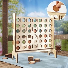 4 Gewinnt in XXL aus Holz