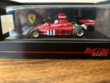 Red line ferrari 312 - red,