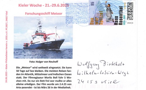 Kieler woche werbestempel 2025 - woche,