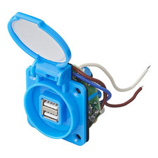 Einbausteckdose 230VAC mit 2x