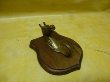 Pferdekopf aus Messing auf