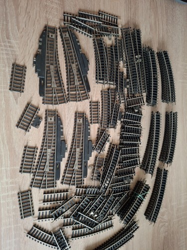 Modellbahn spur gleise - h0,