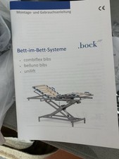 Elektrischer Pflegebett Bett Im Bett SystemHermann Bock .Combiflex Bibs Wie Neu.