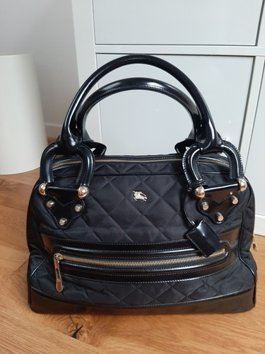 Burberry manor bag - burberry, schwarz