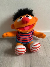 Kitzel mich Ernie - spricht und vibriert - Sesamstraße Tyco 1996 Plüsch 90er