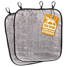 2x Outdoor Alu Sitzkissen Thermo Unterlage Iso für Stadion Camping Angeln Garten