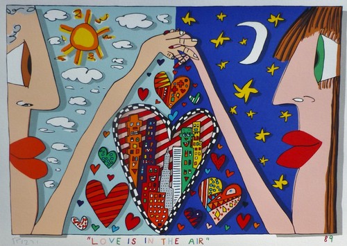 James rizzi love the air - rizzi,