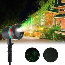 LED Laser Projektor Garten Licht Weihnachts Beleuchtung Dekor Party Außen
