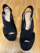 Sandaletten Clarks Wildleder