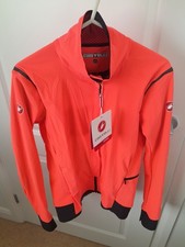 Castelli Damen Radsport Alpha Flight Ros Jacke Thermo Warm Small Road Gravel 
