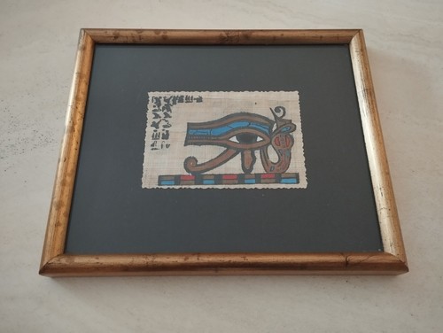 Papyrus bild ägypten horus - papyrus,