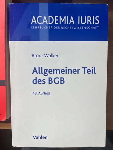 Jura lehrbücher für - jura,