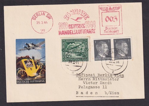 82940 luftpostkarte jahre - 82940, 25