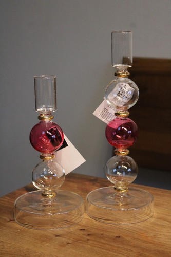 Kerzenleuchter glas - a.,