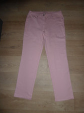 ADAGIO ROCKY leichte Stretch Jeans Sommerjeans Strass Rosa Gr.42 L32 *w.NEU* R0