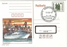 BRD-DDR- 5 x Schiffspost MS