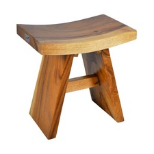 DIVERO Hocker Suar Holz