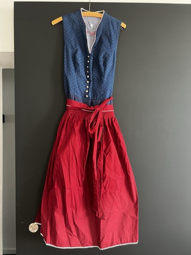Gamsbock dirndl blau - gamsbock,