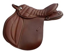 isländischer Ledersattel schöne englische Größe 15"15,5"16"16,5"17"17,5...