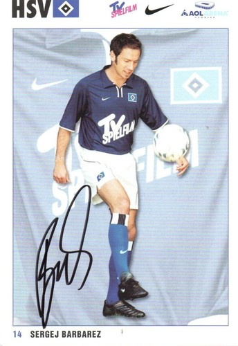 Fußball autogramm sergej - fußball, --