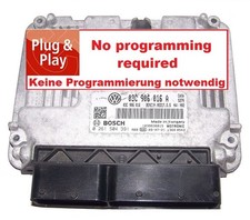 Steuergerät VW Golf 6 1,4l TSI 90KW 03C906016A 0261S04391 03C906016AJ UNLOCK ECU