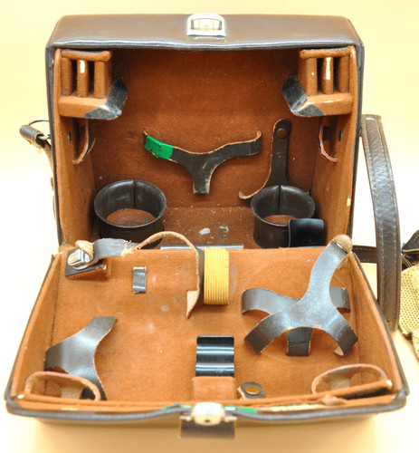 Zeiss ikon leder kameratasche - leder,