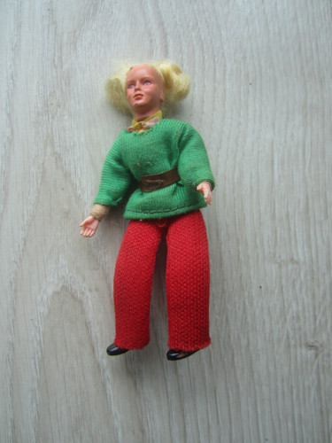 Biegepuppe puppenstube 50er - ,