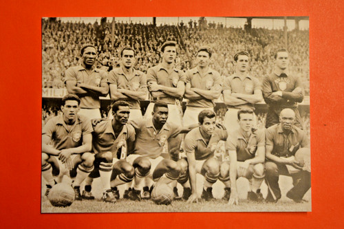 Sammelbild fußball mannschaft - sammelbild,