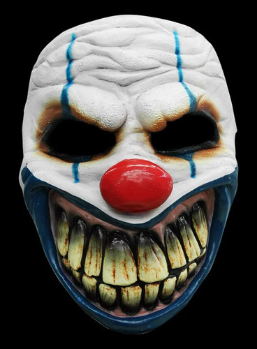 Crazy clown maske - crazy,
