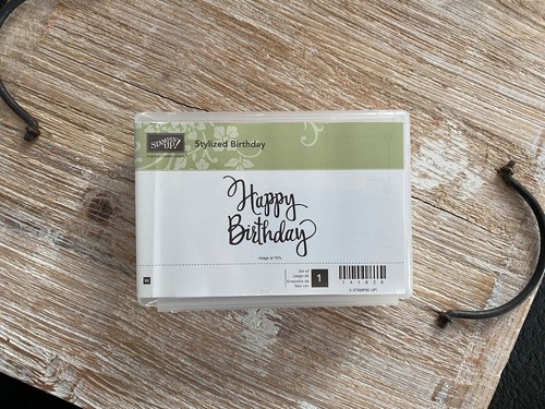 Stampin stempel stylized - stampin, up