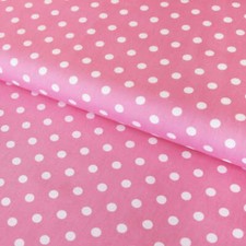 Baumwollstoff mit Punkten /