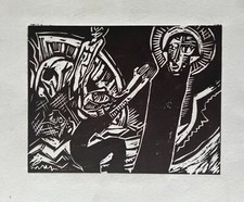 Schmidt-Rottluff Woodcut