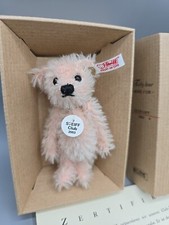 Steiff Club Teddybär Clubgeschenk rosé 2003 mit OVP und Zertifikat