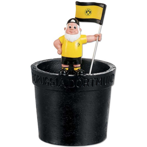 Bvb gartenzwerg blumentopf fan - bvb,