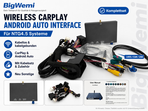 Wireless carplay android auto - wireless,